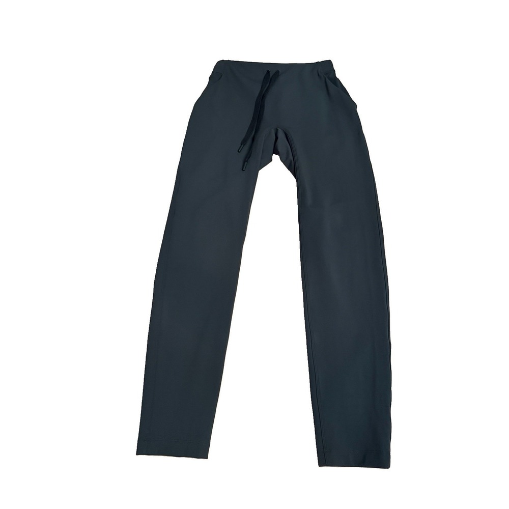 Lululemon On The Fly Pants Womens 4 Gray Drawcord Trousers Minimalist Gorpcore